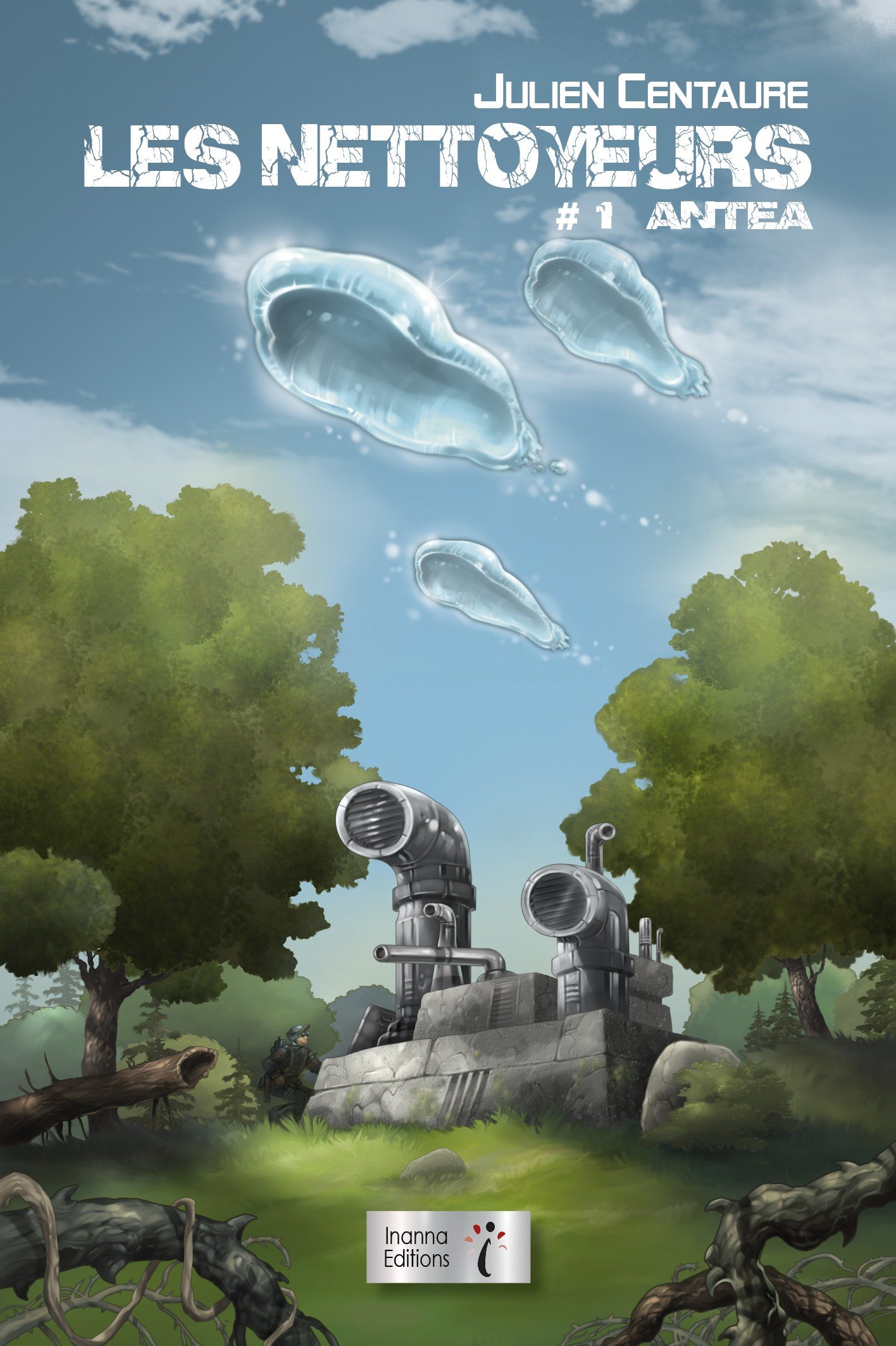 Couverture du roman Les nettoyeurs T1 – Antéa